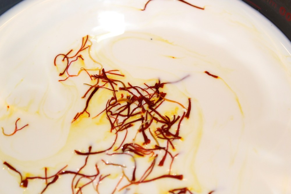 panna cotta saffron