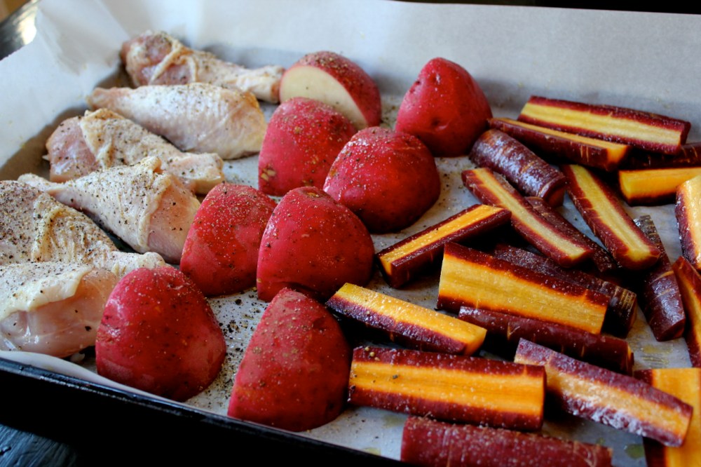 Chicken and potatoes pan