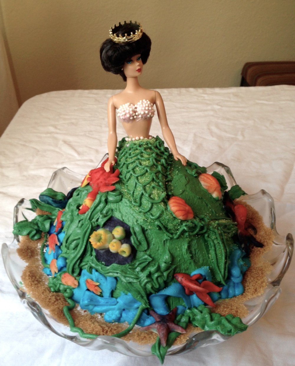 Mermaid Barbie Cake