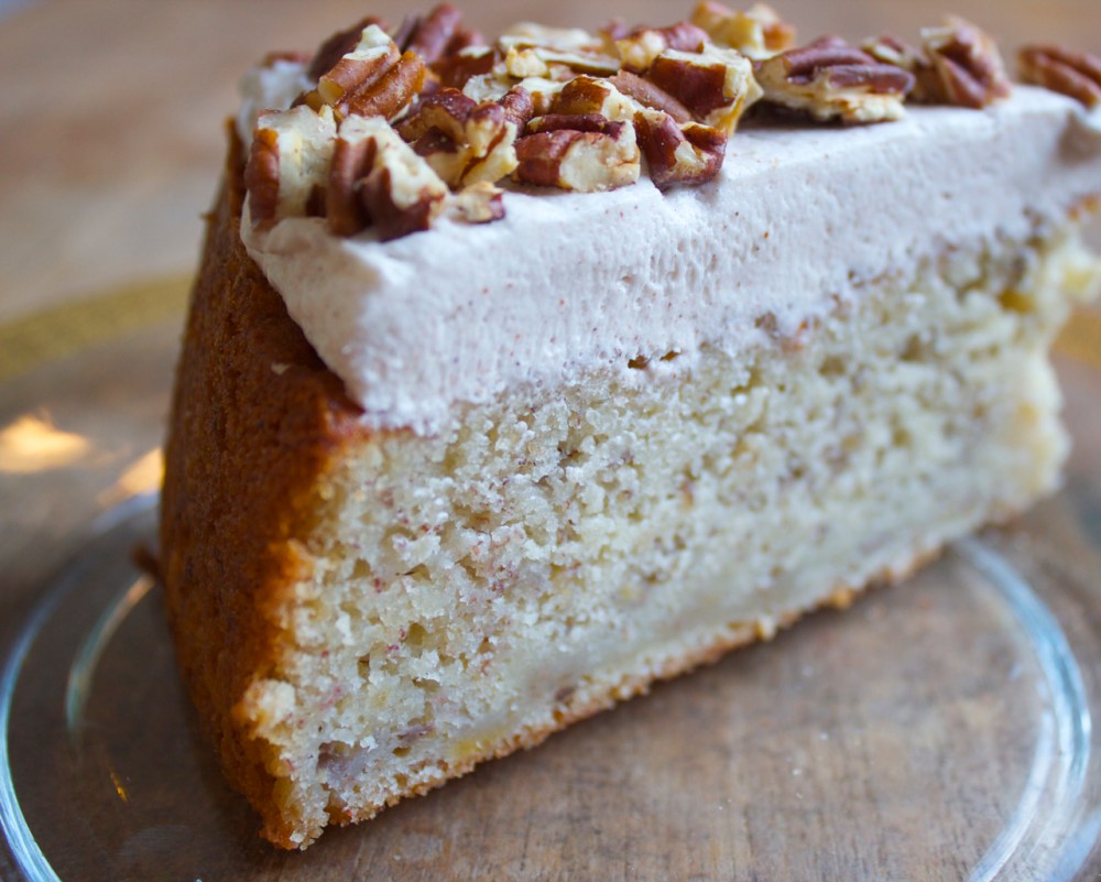 Banana Cake slice