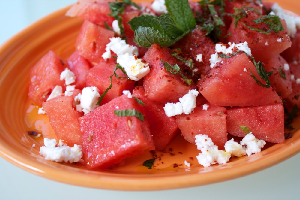 Watermelon, Mint, and Feta Salad