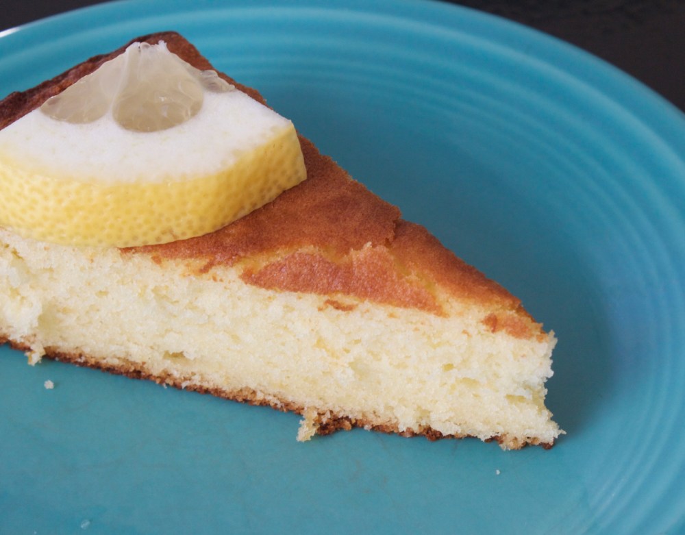Lemon Olive Oil Sponge Cake