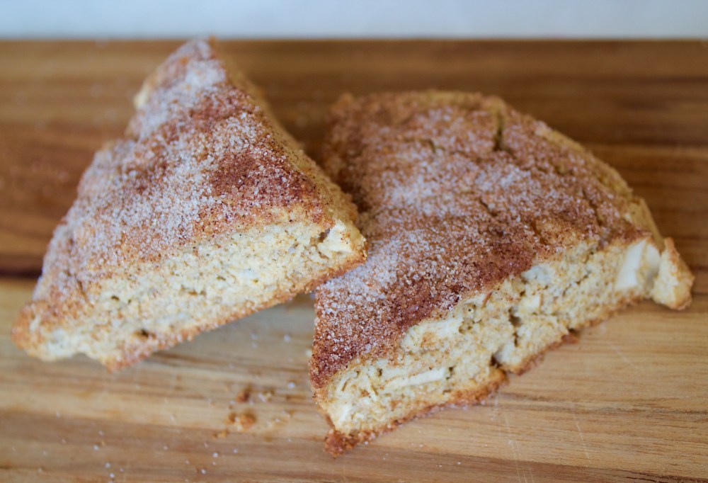 Barley Apple Scones